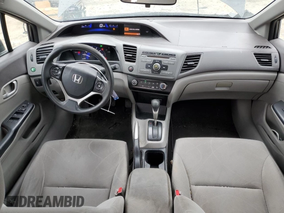 2012 Honda Civic LX z VIN 2HGFB2F59CH312046, wystawiony jako Copart lot #47198965 z przebiegiem 230 415 mil mil oraz Szkoda całkowita • Salvage title. Historia ofert i sprzedaży dostępna na DreamBid. Obrazek 8.