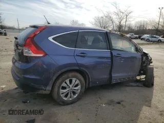 2013 Honda CR-V EX with VIN 2HKRM4H56DH619651, listed as a Copart auction lot 49031485 with 96,185 mi miles and Salvage Title. Bid and sale history available at DreamBid. Image 3.