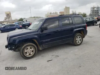 2016 Jeep Patriot Sport z VIN 1C4NJPBB7GD554259, wystawiony jako Copart lot #51657235 z przebiegiem Nie podano mil oraz Szkoda całkowita • Salvage title. Historia ofert i sprzedaży dostępna na DreamBid. Obrazek 1.