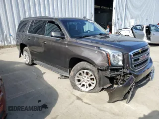 2019 GMC Yukon SLT Standard Edition with VIN 1GKS2DKC5KR155745, listed as a Copart auction lot 47500375 with 0 mi miles and Salvage Title. Bid and sale history available at carsss.com. Image 4.