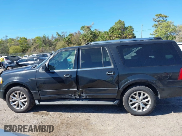 2015 Ford Expedition Max Limited with VIN 1FMJK2AT1FEF07080, listed as a IAAI auction lot 41833188 with 158,618 mi miles and . Bid and sale history available at DreamBid. Image 14.