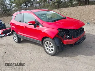 2019 Ford EcoSport SE with VIN MAJ6S3GL3KC294930, listed as a IAAI auction lot 41864951 with 8,687 mi miles. Bid and sale history available at carsss.com. Image 1.