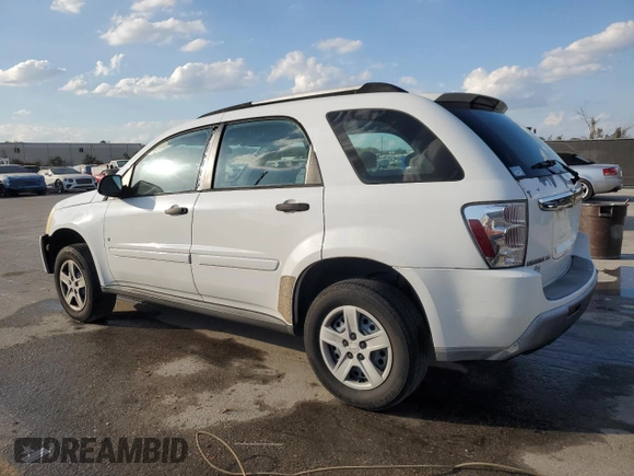2006 Chevrolet Equinox LS with VIN 2CNDL13F166142030, listed as a Copart auction lot 44886035 with 88,956 mi miles and Salvage Title. Bid and sale history available at carsss.com. Image 2.