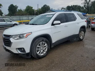2018 Chevrolet Traverse LT Cloth with VIN 1GNEVGKW7JJ125811, listed as a Copart auction lot 67689164 with 154,084 mi miles and Salvage Title. Bid and sale history available at carsss.com. Image 1.