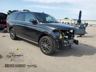 2019 Ford Expedition Limited with VIN 1FMJU2AT4KEA39284, listed as a Copart auction lot 55730675 with 101,646 mi miles and Salvage title. Bid and sale history available at DreamBid. Image 4.