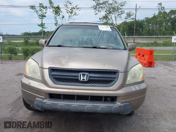 2003 Honda Pilot EX with VIN 2HKYF18563H526678, listed as a IAAI auction lot 41821187 with 412,622 mi miles and . Bid and sale history available at DreamBid. Image 6.