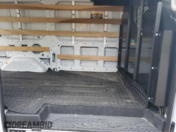 2024 Ford Transit Cargo with VIN 1FTBR1Y88RKA62925, listed as a Copart auction lot 59624425 with 15,657 mi miles and Salvage title. Bid and sale history available at DreamBid. Image 11.