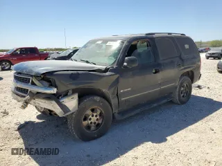 2003 Chevrolet Tahoe LS with VIN 1GNEC13V53R156763, listed as a Copart auction lot 50019155 with Not provided miles and Salvage title. Bid and sale history available at DreamBid. Image 1.