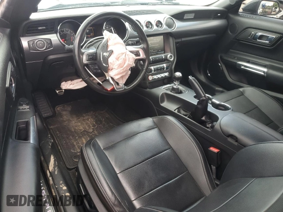 2015 Ford Mustang GT with VIN 1FA6P8CFXF5348412, listed as a Copart auction lot 58665155 with 41,878 mi miles and Salvage title. Bid and sale history available at DreamBid. Image 8.
