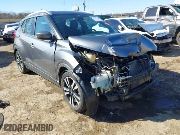 2018 Nissan Kicks S with VIN 3N1CP5CU4JL512601, listed as a IAAI auction lot 41737969 with 106,195 mi miles and . Bid and sale history available at DreamBid. Image 1.