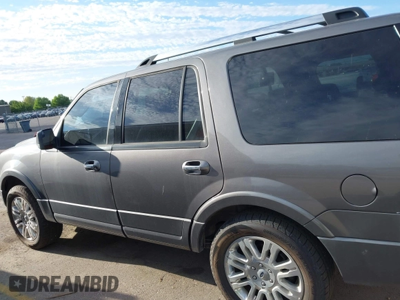 2013 Ford Expedition Limited with VIN 1FMJU1K56DEF08288, listed as a IAAI auction lot 42775443 with 112,020 mi miles and . Bid and sale history available at DreamBid. Image 14.