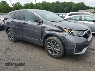 2021 Honda CR-V EX with VIN 2HKRW2H52MH651866, listed as a Copart auction lot 61045485 with 67,485 mi miles and Salvage title. Bid and sale history available at DreamBid. Image 4.