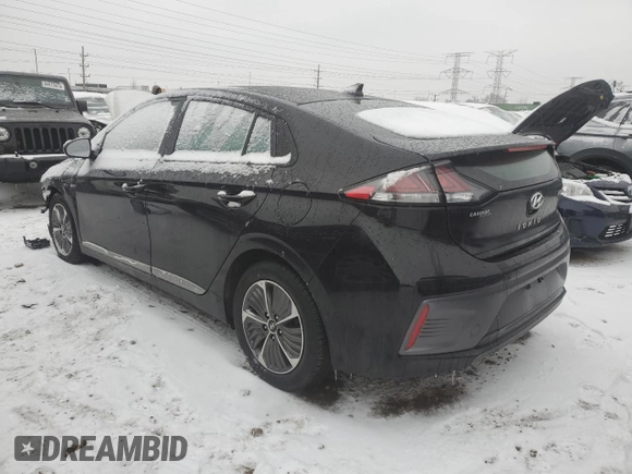 2020 Hyundai Ioniq SE with VIN KMHC65LD3LU235167, listed as a Copart auction lot 87891755 with 40,434 mi miles and Salvage title. Bid and sale history available at DreamBid. Image 2.