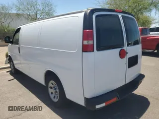 2014 Chevrolet Express Cargo with VIN 1GCSGAFX1E1158699, listed as a IAAI auction lot 42888455 with 234,795 mi miles and . Bid and sale history available at DreamBid. Image 3.