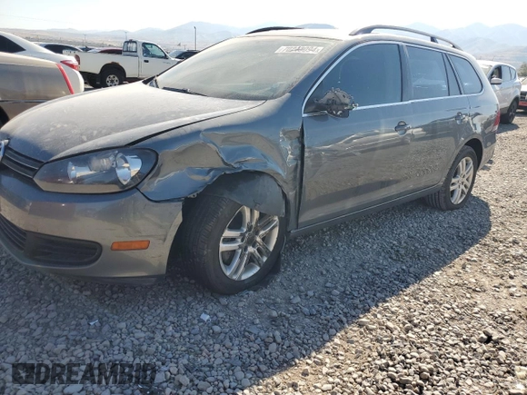 2012 Volkswagen Jetta SportWagen TDI with VIN 3VWPL7AJ9CM658792, listed as a Copart auction lot 70243094 with 107,467 mi miles and Salvage Title. Bid and sale history available at carsss.com. Image 1.