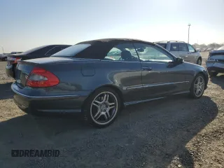 2008 Mercedes-Benz CLK 550 with VIN WDBTK72F08T098103, listed as a Copart auction lot 80053444 with 132,212 mi miles and Clean Title. Bid and sale history available at DreamBid. Image 3.
