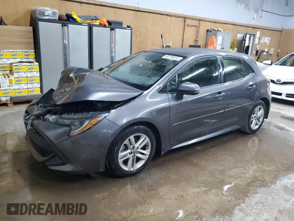 2022 Toyota Corolla Hatchback SE with VIN JTND4MBEXN3153315, listed as a Copart auction lot 66798034 with 50,004 mi miles and Non Repairable. Bid and sale history available at carsss.com. Image 1.