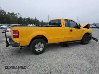 2008 Ford F-150 XL with VIN 1FTVF12538KE32990, listed as a Copart auction lot 85710764 with 141,563 mi miles and Salvage title. Bid and sale history available at DreamBid. Image 3.