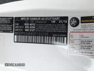 2016 Mercedes-Benz SLK 300 z VIN WDDPK3JA4GF123735, wystawiony jako IAAI lot #41559315 z przebiegiem Nie podano mil oraz . Historia ofert i sprzedaży dostępna na DreamBid. Obrazek 9.