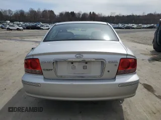 2004 Hyundai Sonata GLS with VIN KMHWF35H34A940619, listed as a Copart auction lot 51607865 with 192,742 mi miles and Salvage Title. Bid and sale history available at carsss.com. Image 6.