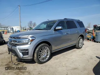 2024 Ford Expedition Platinum с VIN 1FMJU1M83REA31737, выставлен на аукционе Copart как лот 48404955 с пробегом 12 964 миль миль и Списание • Salvage title. История ставок и продаж доступна на DreamBid. Изображение 1.