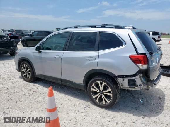 2019 Subaru Forester Limited with VIN JF2SKAUC6KH569535, listed as a Copart auction lot 65501905 with 75,209 mi miles and Salvage title. Bid and sale history available at DreamBid. Image 2.