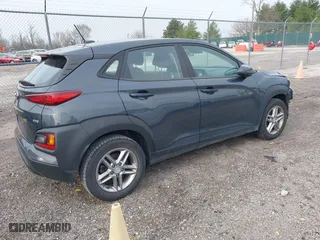 2020 Hyundai Kona SE with VIN KM8K1CAA8LU506649, listed as a IAAI auction lot 41811280 with 90,486 mi miles. Bid and sale history available at carsss.com. Image 4.