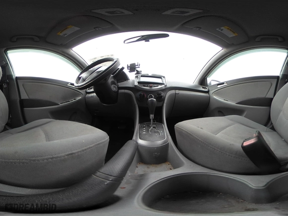 2012 Hyundai Accent GLS with VIN KMHCT4AE7CU181676, listed as a IAAI auction lot 41539969 with 161,419 mi miles. Bid and sale history available at carsss.com. Image 18.