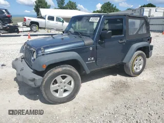 2008 Jeep Wrangler X with VIN 1J4FA24178L619687, listed as a Copart auction lot 62535985 with 137,710 mi miles and Salvage title. Bid and sale history available at DreamBid. Image 1.