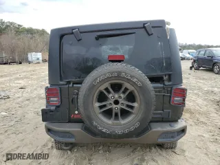 2016 Jeep Wrangler Unlimited 75th Anniversary with VIN 1C4HJWEG5GL235186, listed as a Copart auction lot 47037535 with 152,573 mi miles and Salvage Title. Bid and sale history available at carsss.com. Image 6.