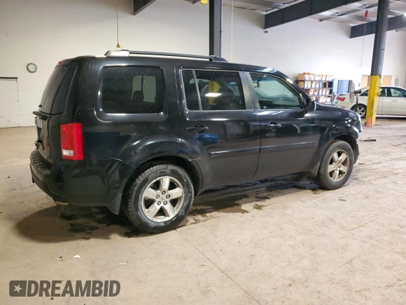 2009 Honda Pilot EX-L with VIN 5FNYF48519B017526, listed as a Copart auction lot 52341745 with 130,619 mi miles and Salvage Title. Bid and sale history available at carsss.com. Image 3.