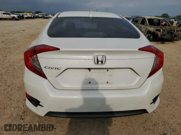 2018 Honda Civic EX with VIN 2HGFC2F71JH503780, listed as a Copart auction lot 55498105 with 119,788 mi miles and Salvage Title. Bid and sale history available at DreamBid. Image 6.