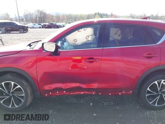 2023 Mazda CX-5 2.5 S Premium Plus Package with VIN JM3KFBEMXP0229561, listed as a IAAI auction lot 41967266 with 9,244 mi miles. Bid and sale history available at carsss.com. Image 15.