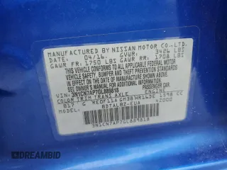 2016 Nissan Versa S z VIN 3N1CN7AP7GL889818, wystawiony jako Copart lot #59539015 z przebiegiem 97 607 mil mil oraz Czysty tytuł • Clean title. Historia ofert i sprzedaży dostępna na DreamBid. Obrazek 12.