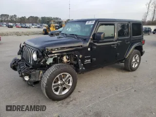 2023 Jeep Wrangler Sahara with VIN 1C4HJXEN3PW505342, listed as a Copart auction lot 49011955 with 54,690 mi miles and Salvage Title. Bid and sale history available at carsss.com. Image 1.