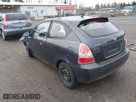 2007 Hyundai Accent GS with VIN KMHCM36C27U002822, listed as a IAAI auction lot 41671406 with 1 mi miles. Bid and sale history available at carsss.com. Image 3.