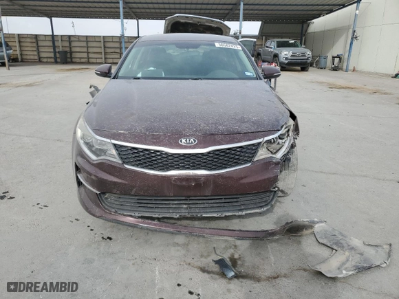 2018 Kia Optima LX with VIN 5XXGT4L39JG189332, listed as a Copart auction lot 50582425 with 137,937 mi miles and Salvage Title. Bid and sale history available at carsss.com. Image 5.