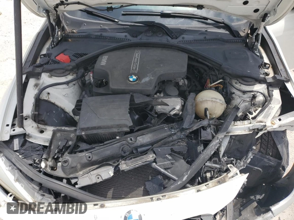 2014 BMW 3 Series 320i with VIN WBA3B1C50EK130907, listed as a Copart auction lot 53980565 with 0 mi miles and Non Repairable. Bid and sale history available at carsss.com. Image 11.