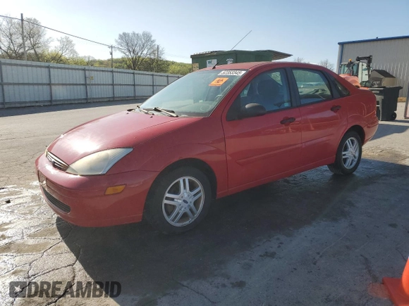 2000 Ford Focus SE with VIN 1FAFP34P6YW379616, listed as a Copart auction lot 52353345 with Not Provided miles and Salvage Title. Bid and sale history available at carsss.com. Image 1.