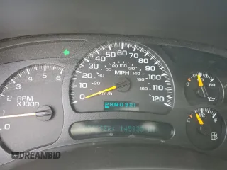 2005 Chevrolet Tahoe LT with VIN 1GNEK13T35R257272, listed as a Copart auction lot 61173025 with 145,933 mi miles and Salvage title. Bid and sale history available at DreamBid. Image 9.