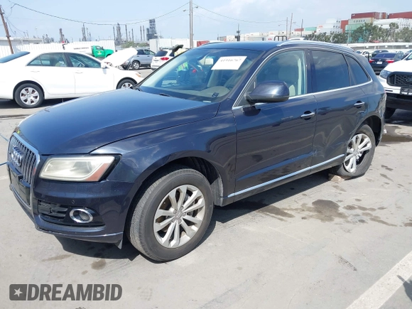 2015 Audi Q5 Premium Plus with VIN WA1LFAFP4FA018830, listed as a IAAI auction lot 41916767 with 114,234 mi miles. Bid and sale history available at carsss.com. Image 17.