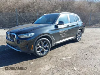 2024 BMW X3 xDrive30i with VIN 5UX53DP03R9X02816, listed as a IAAI auction lot 41826664 with 9,571 mi miles and . Bid and sale history available at DreamBid. Image 18.