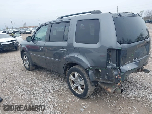 2012 Honda Pilot EX with VIN 5FNYF4H43CB050221, listed as a IAAI auction lot 41961752 with 217,064 mi miles. Bid and sale history available at carsss.com. Image 3.