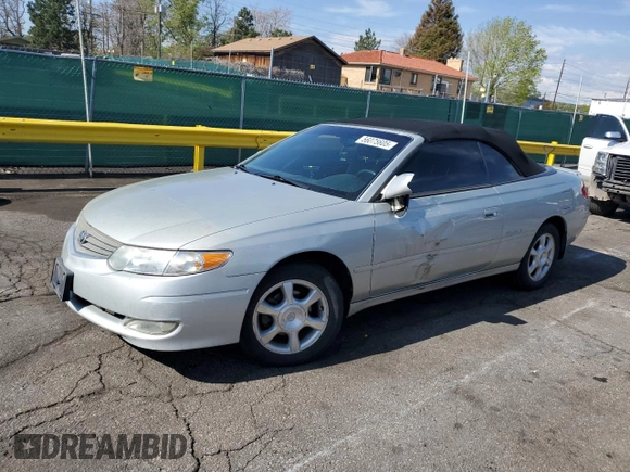 2003 Toyota Solara SE z VIN 2T1FF28P53C610072, wystawiony jako Copart lot #56075605 z przebiegiem 271 457 mil mil oraz Szkoda całkowita • Salvage title. Historia ofert i sprzedaży dostępna na DreamBid. Obrazek 1.