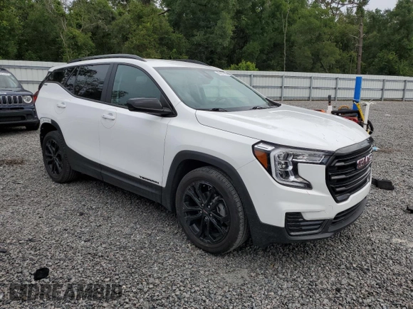 2022 GMC Terrain SLE z VIN 3GKALMEV2NL281045, wystawiony jako Copart lot #63571405 z przebiegiem 23 472 mil mil oraz Nie do naprawy • Non repairable. Historia ofert i sprzedaży dostępna na DreamBid. Obrazek 4.