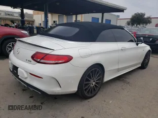 2017 Mercedes-Benz C 43 AMG z VIN WDDWK6EB5HF469679, wystawiony jako Copart lot #43196114 z przebiegiem 37 163 mil mil oraz . Historia ofert i sprzedaży dostępna na DreamBid. Obrazek 3.