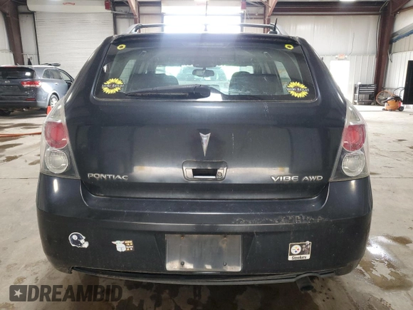 2009 Pontiac Vibe z VIN 5Y2SM67099Z410763, wystawiony jako Copart lot #57608015 z przebiegiem 172 308 mil mil oraz Tytuł czysty. Historia ofert i sprzedaży dostępna na DreamBid. Obrazek 6.