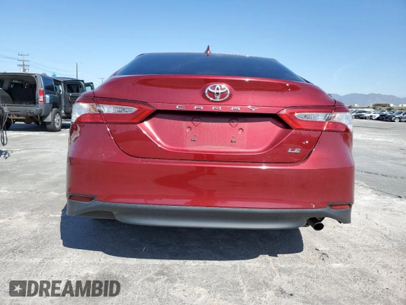 2020 Toyota Camry LE with VIN 4T1C11AK5LU998347, listed as a Copart auction lot 52427375 with 30,990 mi miles and Salvage Title. Bid and sale history available at carsss.com. Image 6.
