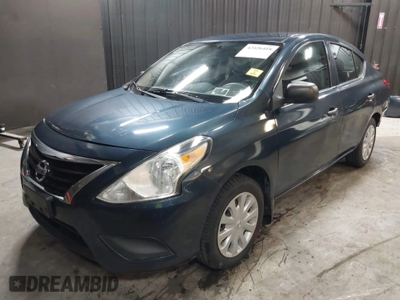 2015 Nissan Versa SV with VIN 3N1CN7AP5FL847002, listed as a IAAI auction lot 42426418 with 70,090 mi miles and . Bid and sale history available at DreamBid. Image 2.