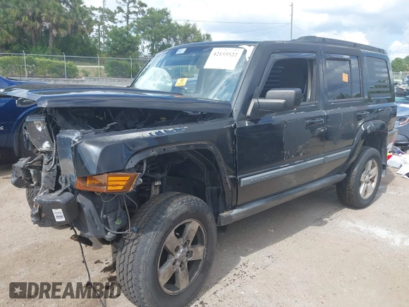 2007 Jeep Commander Sport with VIN 1J8HG48K57C505688, listed as a IAAI auction lot 42155522 with 216,505 mi miles and . Bid and sale history available at carsss.com. Image 17.